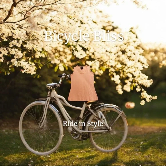 Kathleen Kirkwood Apricot Undercover Agent Sleeveless Tank Top     size XS NWOT - Picture 8 of 10